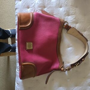Dooney & Bourke Pink and Tan Women's Bag